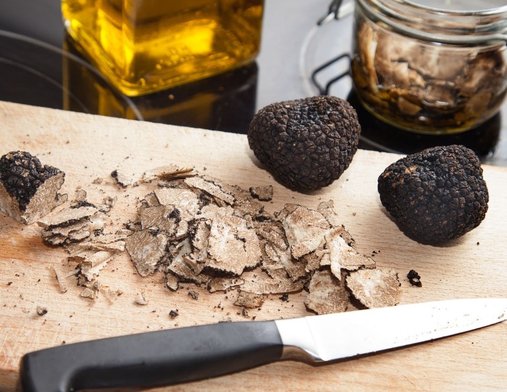 Truffle oil ans sauce